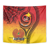 Papua New Guinea 50 Years Tapestry Motuan Motifs