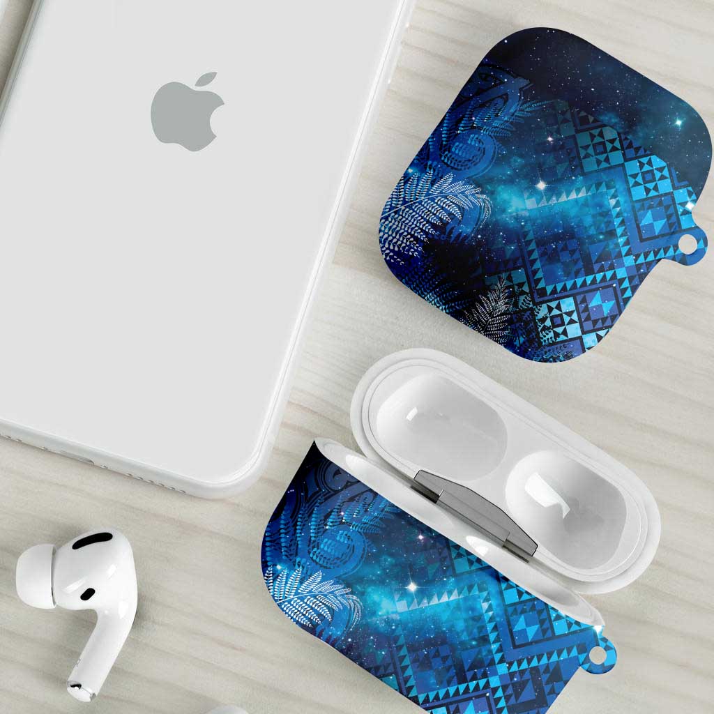 Aotearoa Taniko Matariki AirPods Case Cosmic Blue