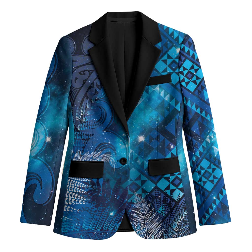 Aotearoa Taniko Matariki Blazer Cosmic Blue