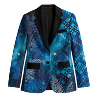 Aotearoa Taniko Matariki Blazer Cosmic Blue