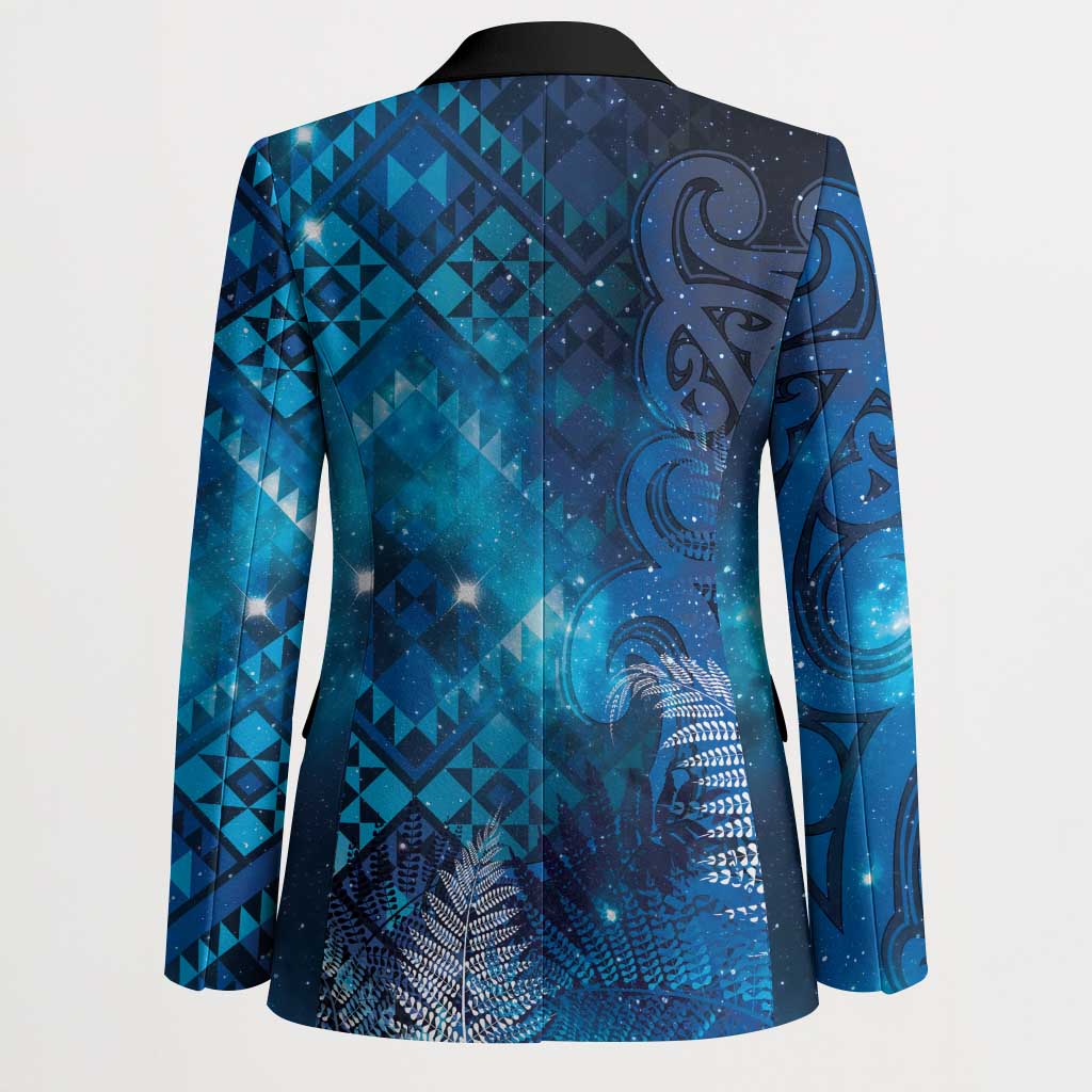 Aotearoa Taniko Matariki Blazer Cosmic Blue