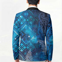 Aotearoa Taniko Matariki Blazer Cosmic Blue