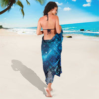 Aotearoa Taniko Matariki Sarong Cosmic Blue
