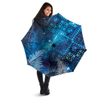 Aotearoa Taniko Matariki Umbrella Cosmic Blue