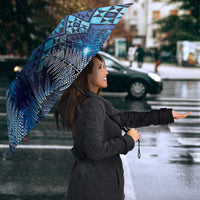 Aotearoa Taniko Matariki Umbrella Cosmic Blue