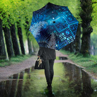 Aotearoa Taniko Matariki Umbrella Cosmic Blue
