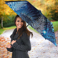 Aotearoa Taniko Matariki Umbrella Cosmic Blue