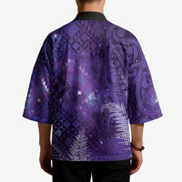 Aotearoa Taniko Matariki Kimono Cosmic Violet LT7 - Polynesian Pride