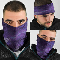 Aotearoa Taniko Matariki Neck Gaiter Cosmic Violet