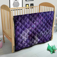 Aotearoa Taniko Matariki Quilt Cosmic Violet