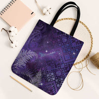Aotearoa Taniko Matariki Tote Bag Cosmic Violet