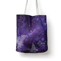 Aotearoa Taniko Matariki Tote Bag Cosmic Violet