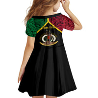 Vanuatu 44th Independence Anniversary Family Matching Off Shoulder Short Dress and Hawaiian Shirt LT7 - Polynesian Pride