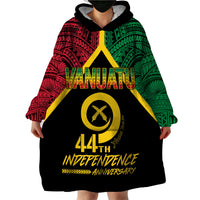 Vanuatu 44th Independence Anniversary Wearable Blanket Hoodie LT7 - Polynesian Pride