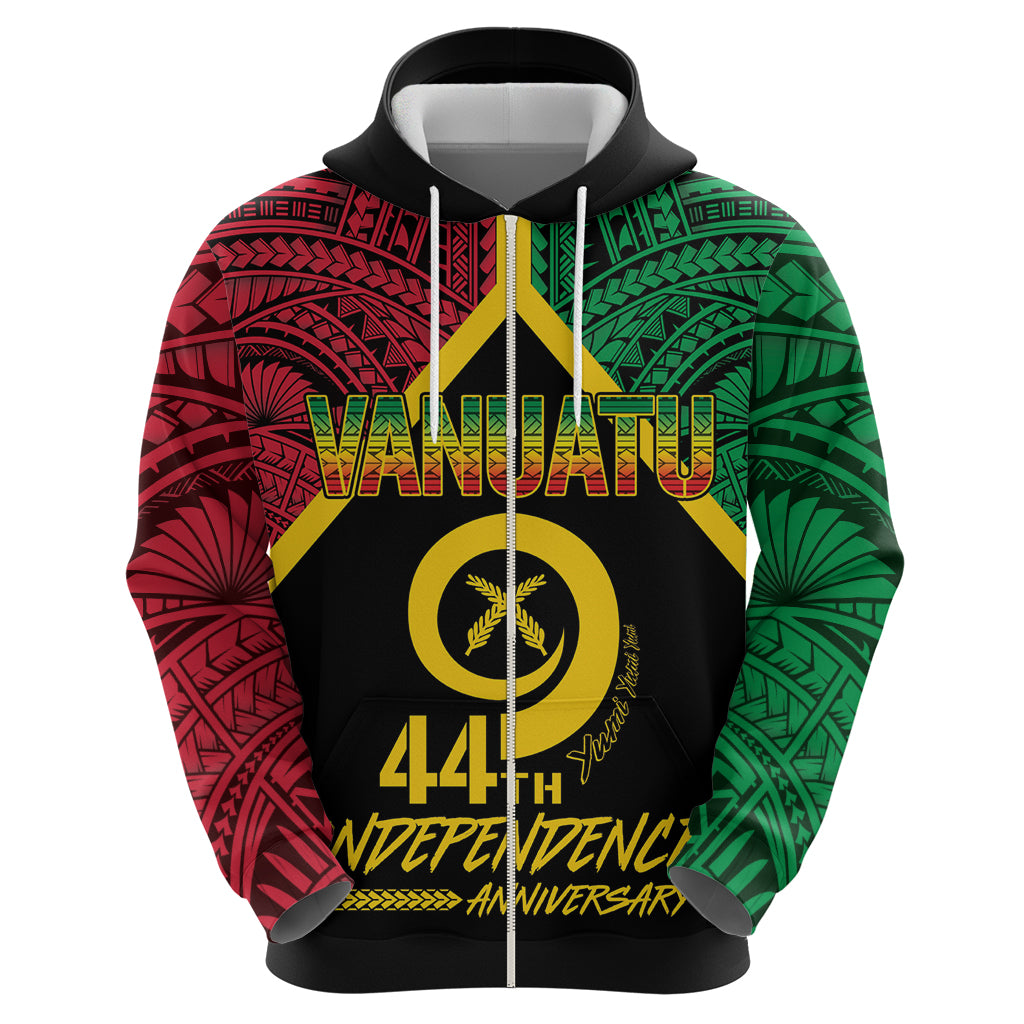 Vanuatu 44th Independence Anniversary Zip Hoodie