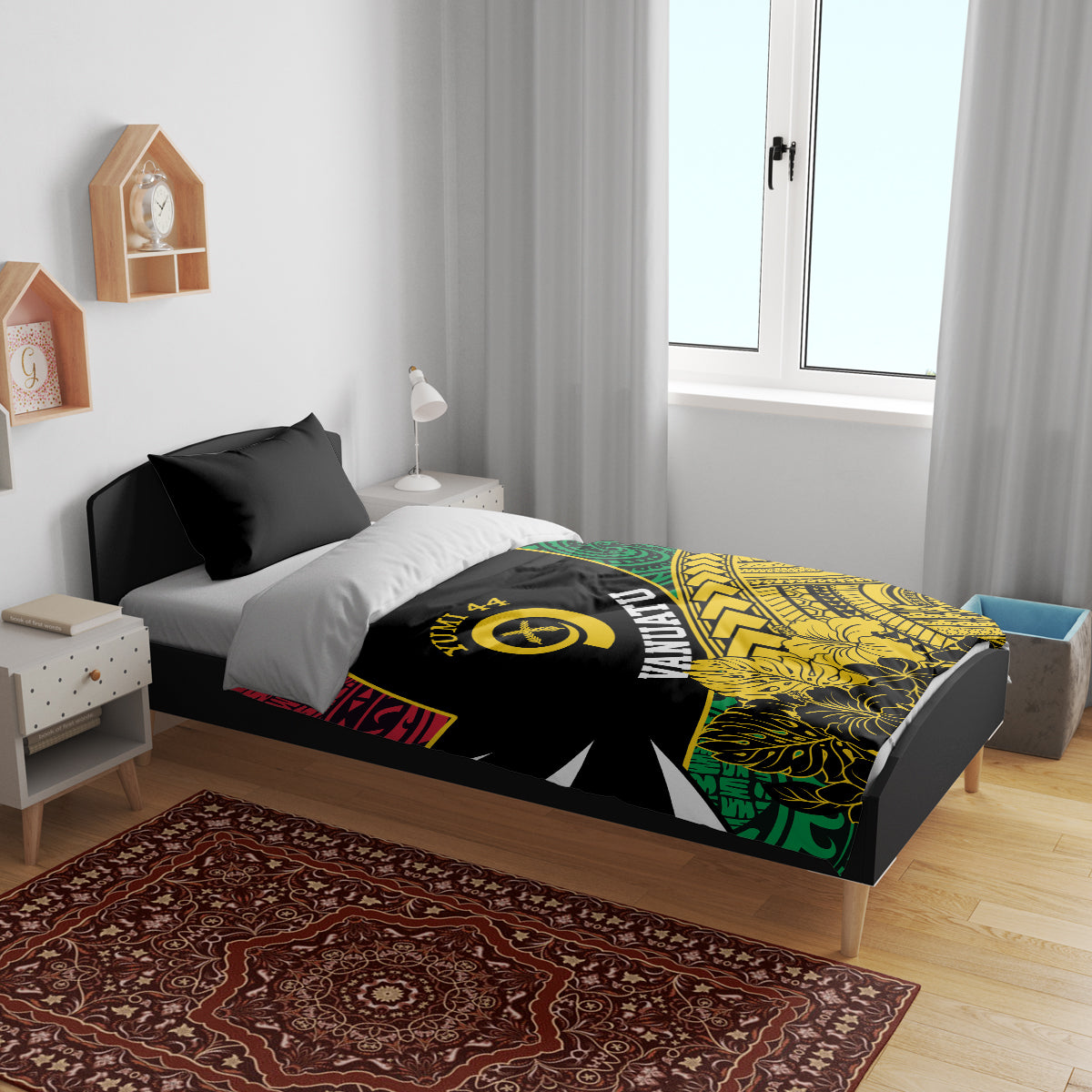Vanuatu Independence Day Yumi 44 Bedding Set