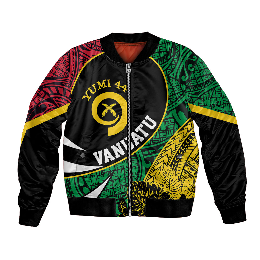 Vanuatu Independence Day Yumi 44 Bomber Jacket