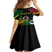 Vanuatu Independence Day Yumi 44 Family Matching Off Shoulder Maxi Dress and Hawaiian Shirt LT7 - Polynesian Pride