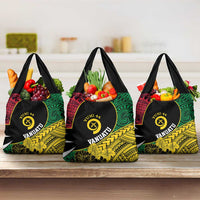 Vanuatu Independence Day Yumi 44 Grocery Bag LT7 3-pack One Size Colorful - Polynesian Pride