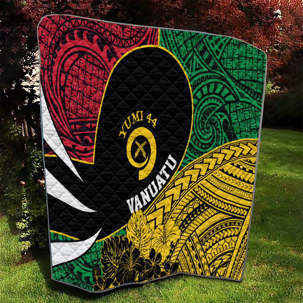 Vanuatu Independence Day Yumi 44 Quilt LT7 - Polynesian Pride