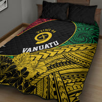 Vanuatu Independence Day Yumi 44 Quilt Bed Set