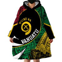 Vanuatu Independence Day Yumi 44 Wearable Blanket Hoodie LT7 - Polynesian Pride