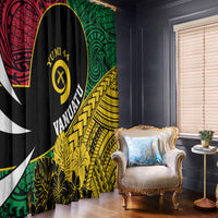 Vanuatu Independence Day Yumi 44 Window Curtain