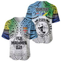 Malampa Fiji Day Baseball Jersey Gradient Style