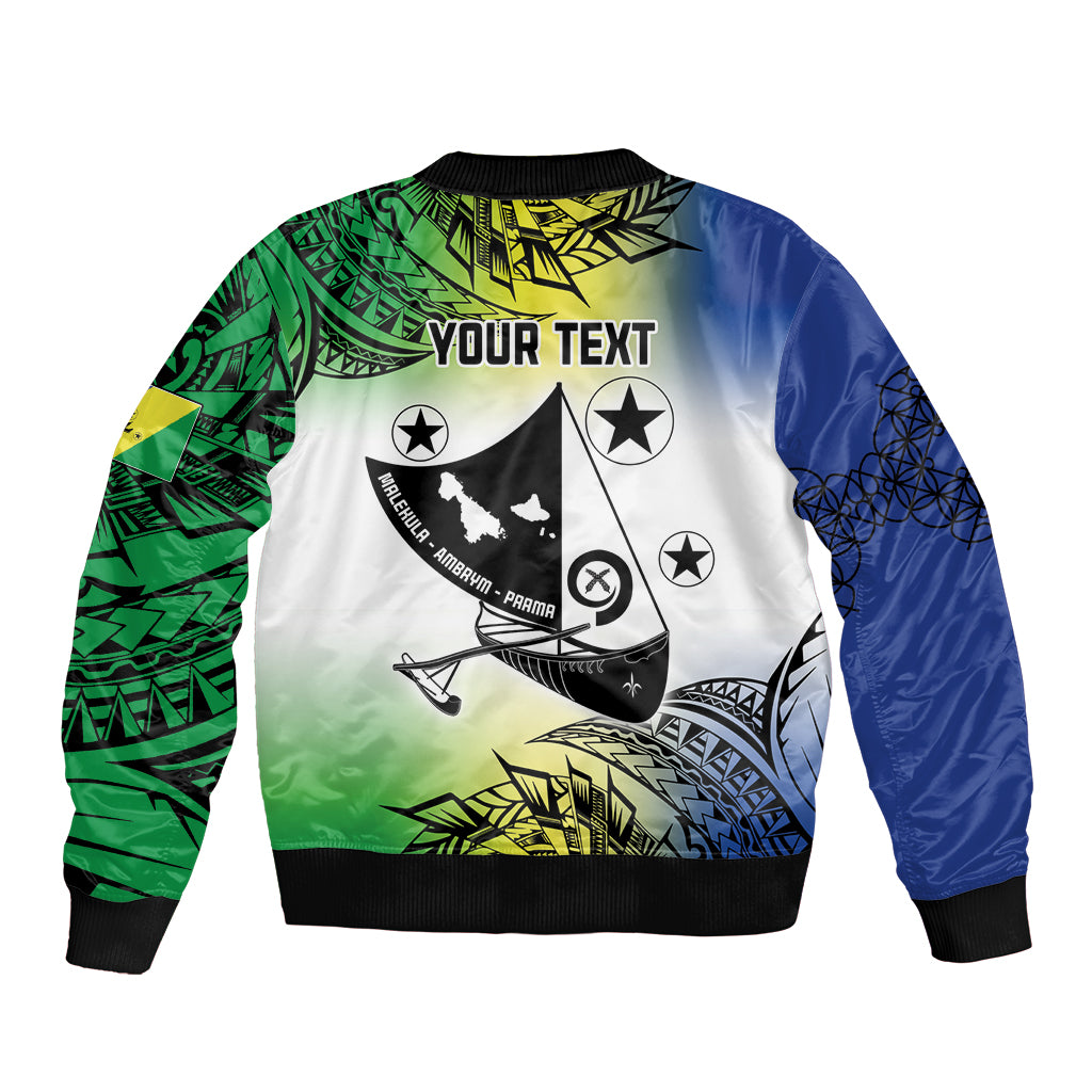 Malampa Day Bomber Jacket Emblem Gradient Style