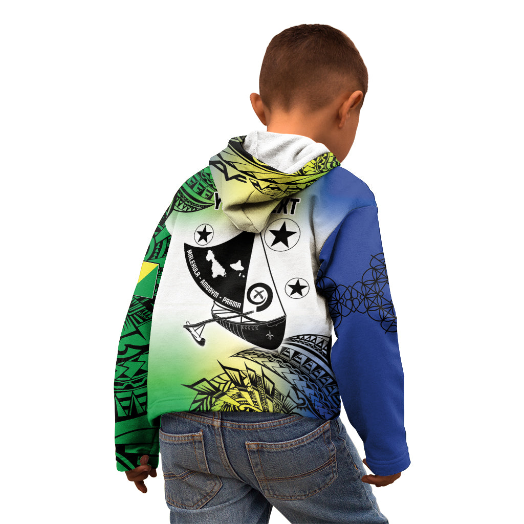 Malampa Day Kid Hoodie Emblem Gradient Style