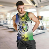 Malampa Day Men Tank Top Emblem Gradient Style LT7 Colorful - Polynesian Pride