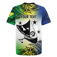 Malampa Day Rugby Jersey Emblem Gradient Style