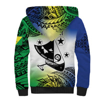 Malampa Day Sherpa Hoodie Emblem Gradient Style