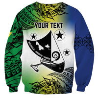 Malampa Day Sweatshirt Emblem Gradient Style LT7 - Polynesian Pride