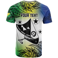 Malampa Day T Shirt Emblem Gradient Style LT7 - Polynesian Pride