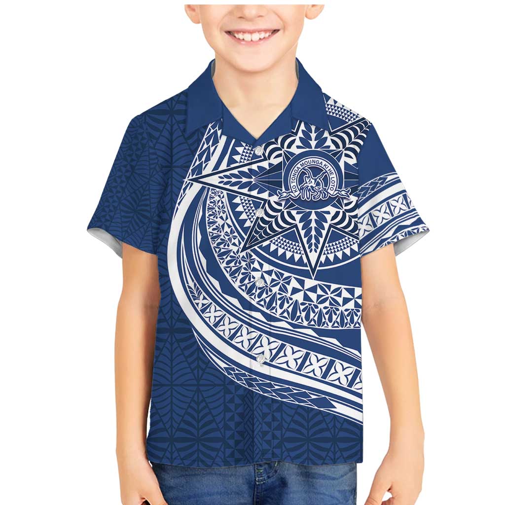 Tonga Queen Salote College Personalized Family Matching Mermaid Dress and Hawaiian Shirt Ngatu Tokelaufeletoa Motifs