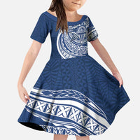 Tonga Queen Salote College Personalized Family Matching Puletasi and Hawaiian Shirt Ngatu Tokelaufeletoa Motifs