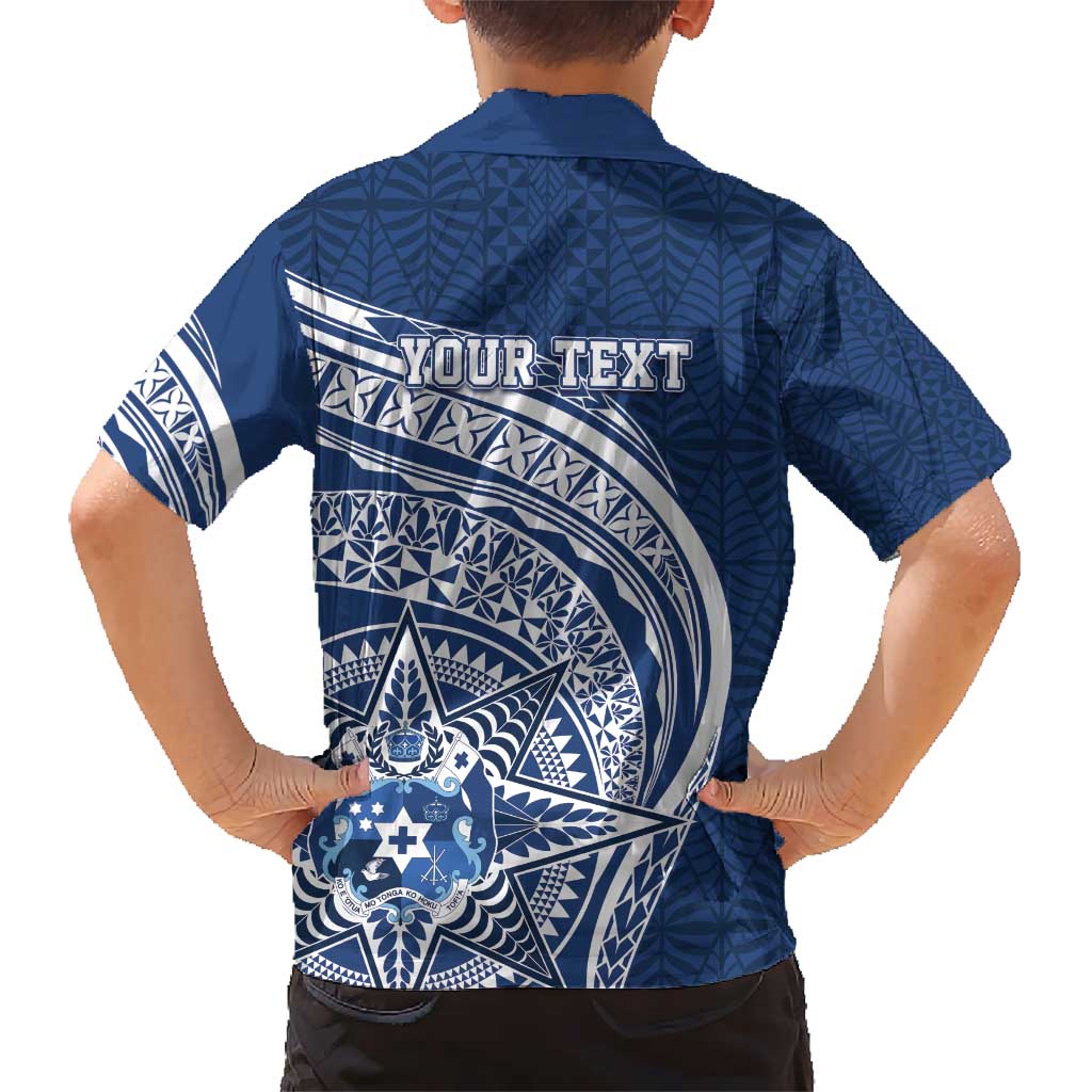 Tonga Queen Salote College Personalized Hawaiian Shirt Ngatu Tokelaufeletoa Motifs LT7 - Polynesian Pride