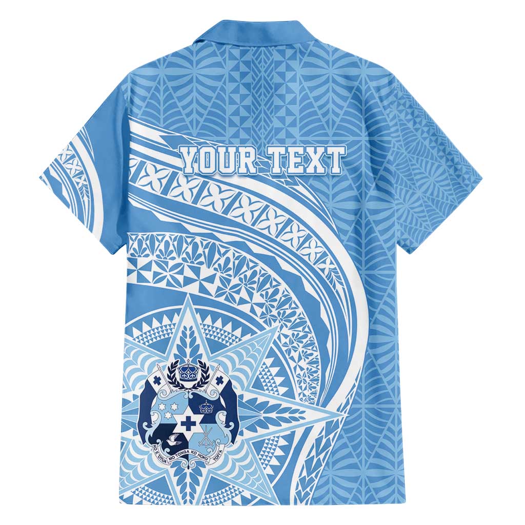 Tonga Apifo'ou Kolisi Personalized Hawaiian Shirt Ngatu Tokelaufeletoa Motifs