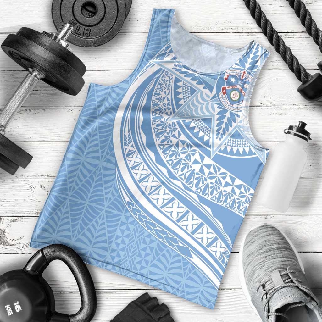 Tonga Apifo'ou Kolisi Personalized Men Tank Top Ngatu Tokelaufeletoa Motifs