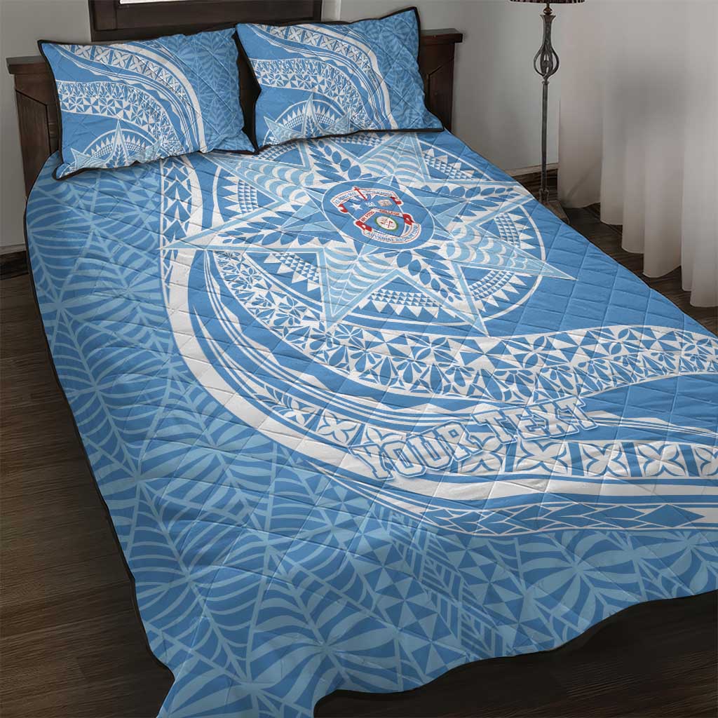 Tonga Apifo'ou Kolisi Personalized Quilt Bed Set Ngatu Tokelaufeletoa Motifs