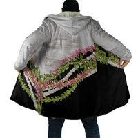 Hawaii Mokihana Mix Pikake Leis Mahalo 'Olelo Cloak White Tapa LT7 - Polynesian Pride