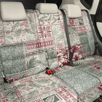 Aloha Hawaii Pastel Christmas Patchwork Back Car Seat Cover Classic Style LT7 - Polynesian Pride