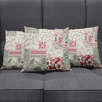Aloha Hawaii Pastel Christmas Patchwork Pillow Cover Classic Style LT7 - Polynesian Pride
