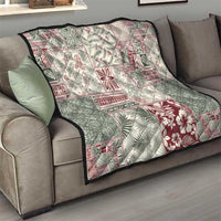 Aloha Hawaii Pastel Christmas Patchwork Quilt Classic Style - Polynesian Pride