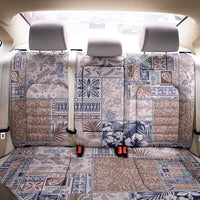 Aloha Hawaii Pastel Christmas Patchwork Back Car Seat Cover Rustic Style LT7 - Polynesian Pride