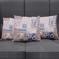 Aloha Hawaii Pastel Christmas Patchwork Pillow Cover Rustic Style LT7 - Polynesian Pride