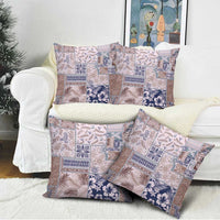 Aloha Hawaii Pastel Christmas Patchwork Pillow Cover Rustic Style LT7 - Polynesian Pride