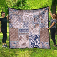 Aloha Hawaii Pastel Christmas Patchwork Quilt Rustic Style - Polynesian Pride