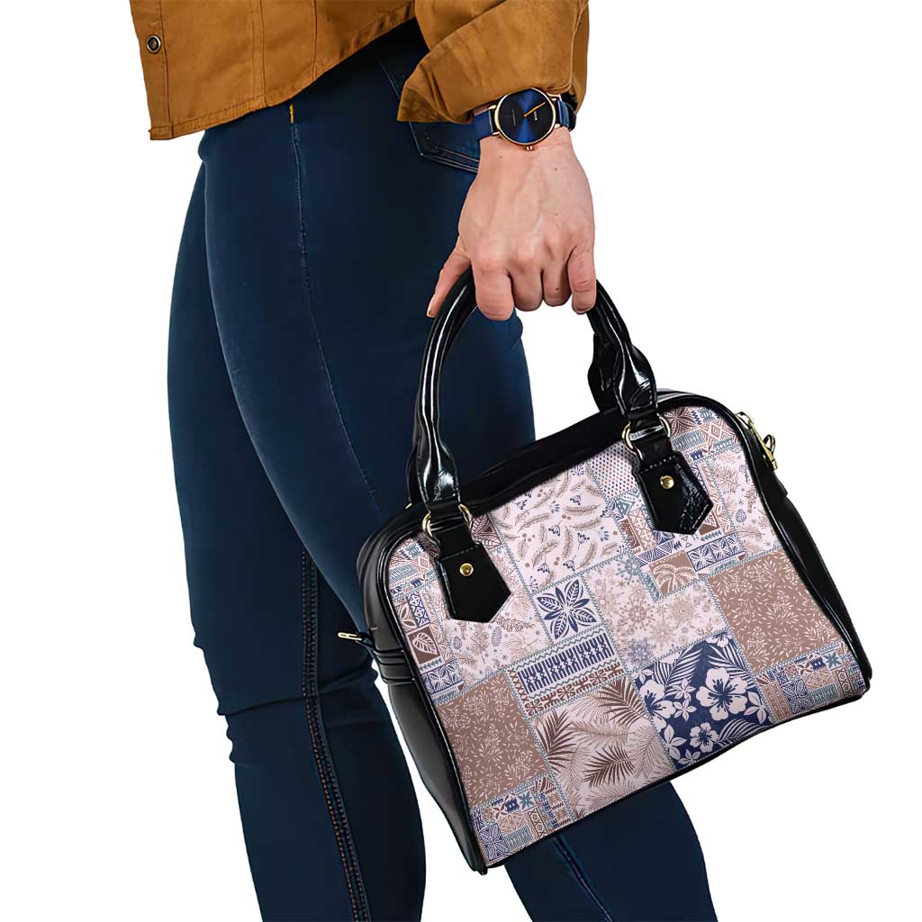 Aloha Hawaii Pastel Christmas Patchwork Shoulder Handbag Rustic Style LT7 - Polynesian Pride